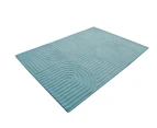 Contemporary Handmade Wool Rug - Unity 6230 - Cashmere Blue - 110x160cm