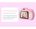 Momax A2 Kids Camera 2.4-inch 1080P Large HD Screen Video -Pink