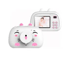 Momax A9 Kids Camera 2.4-inch 1080P Large HD Screen Video -Pink