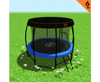 Kahuna Trampoline 6ft with Roof - Blue