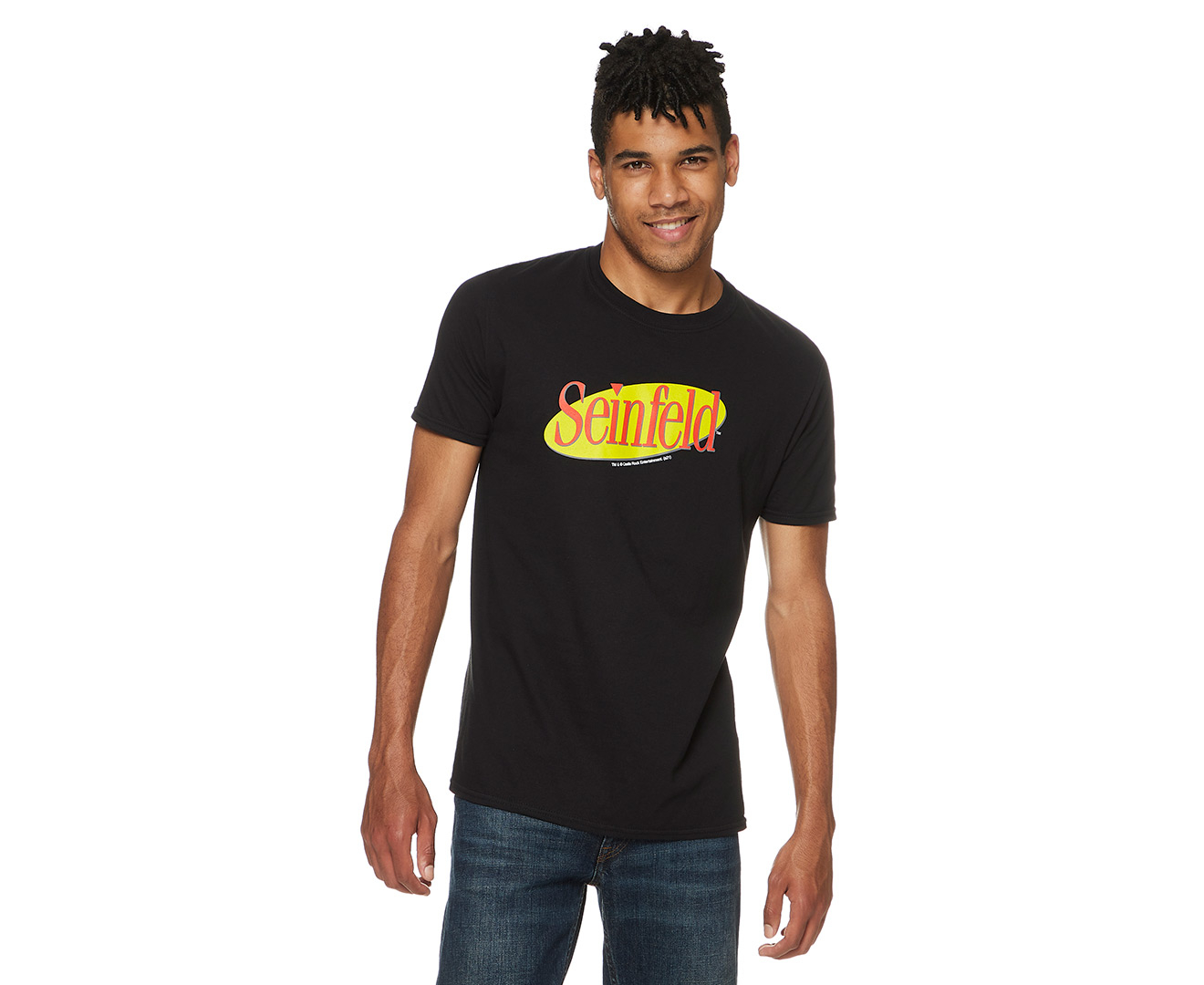 Seinfeld Men's Logo Tee / T-Shirt / Tshirt - Black | Www.catch.co.nz