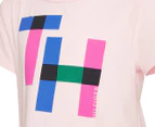 Tommy Hilfiger Girls' Amy Tee / T-Shirt / Tshirt - Ballerina Pink
