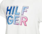 Tommy Hilfiger Girls' Amy Tee / T-Shirt / Tshirt - Classic White