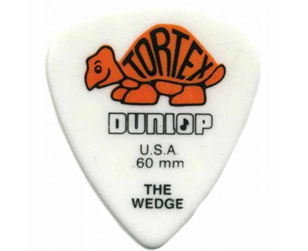 12 x Jim Dunlop Tortex Wedge 0.60mm Guitar Picks 424R Free Shipping