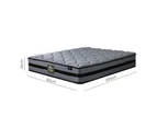 Bedra Queen Mattress Bed Mattress 3D Mesh Fabric Firm Foam Spring 22cm 7 zone