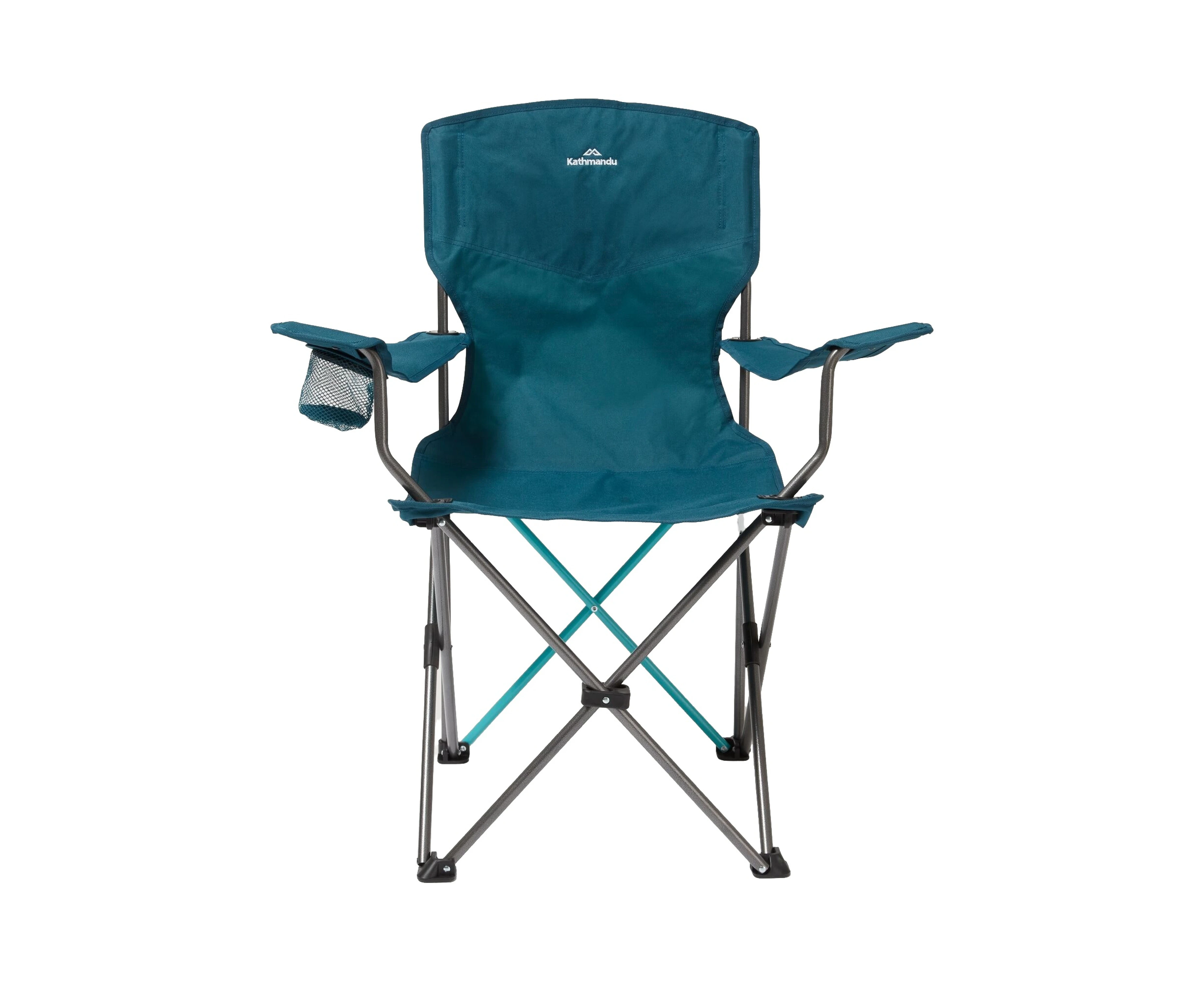 Kathmandu Roamer Chair Portable Folding Camping Picnic Beach Outdoors Cup  Unisex  Chairs/ Loungers