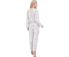 Bearpaw Women's Sleepwear & Robes Pajama Set - Color: Gray Multi