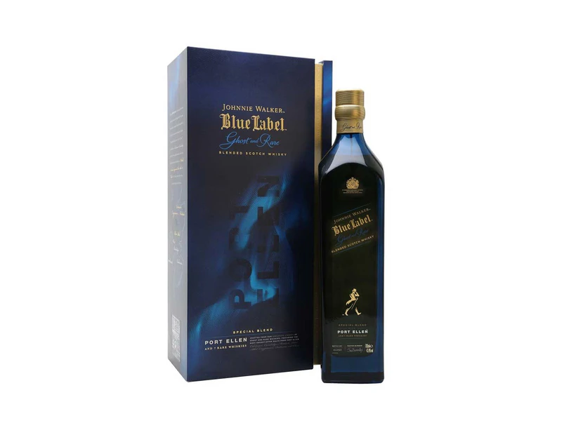 Johnnie Walker Blue Label Ghost and Rare Limited Edition: Port Ellen 750mL @ 43.8 % abv