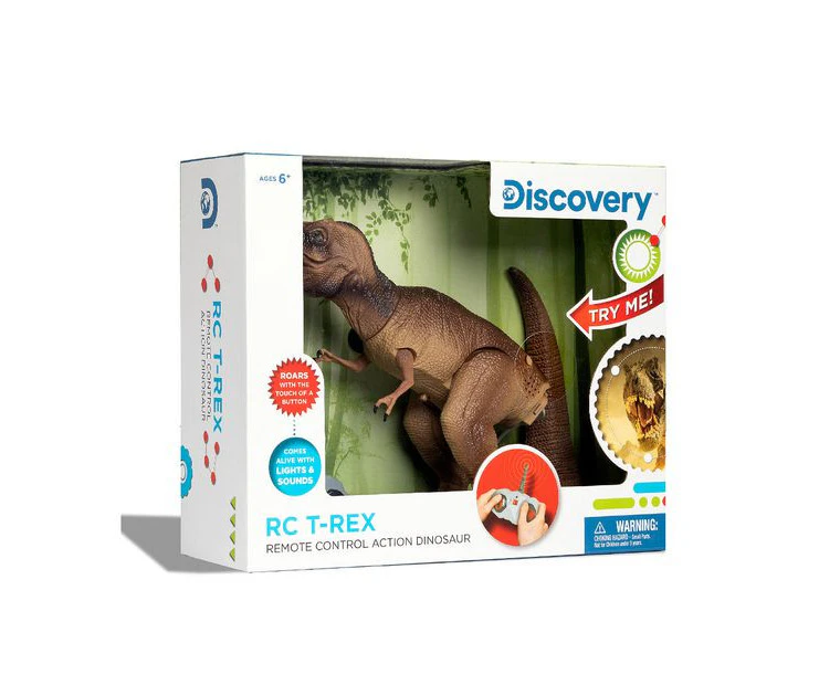 Discovery RC T-Rex Radio Controlled Action Dinosaur