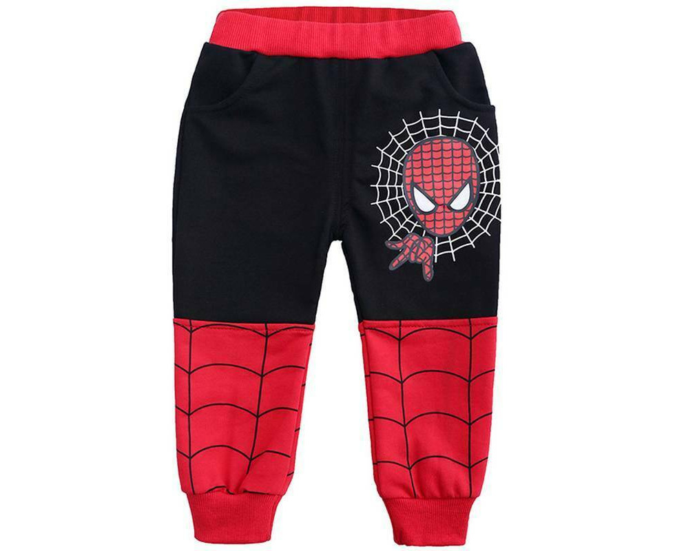 Boys Kid Spiderman Thick Tracksuit Sweatshirt+Pants+Sleeveless Hooded  Jacket Set - Black 