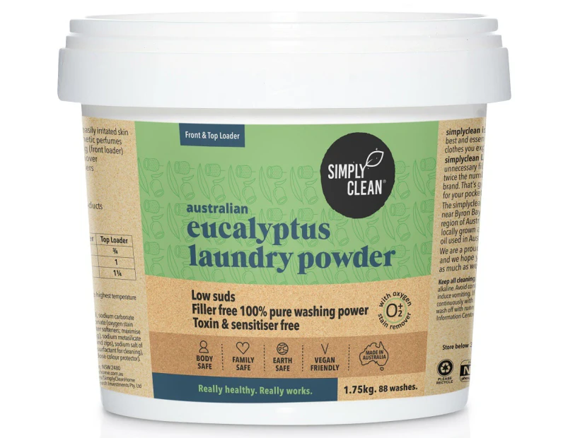 Simply Clean Eucalyptus Laundry 1.75kg