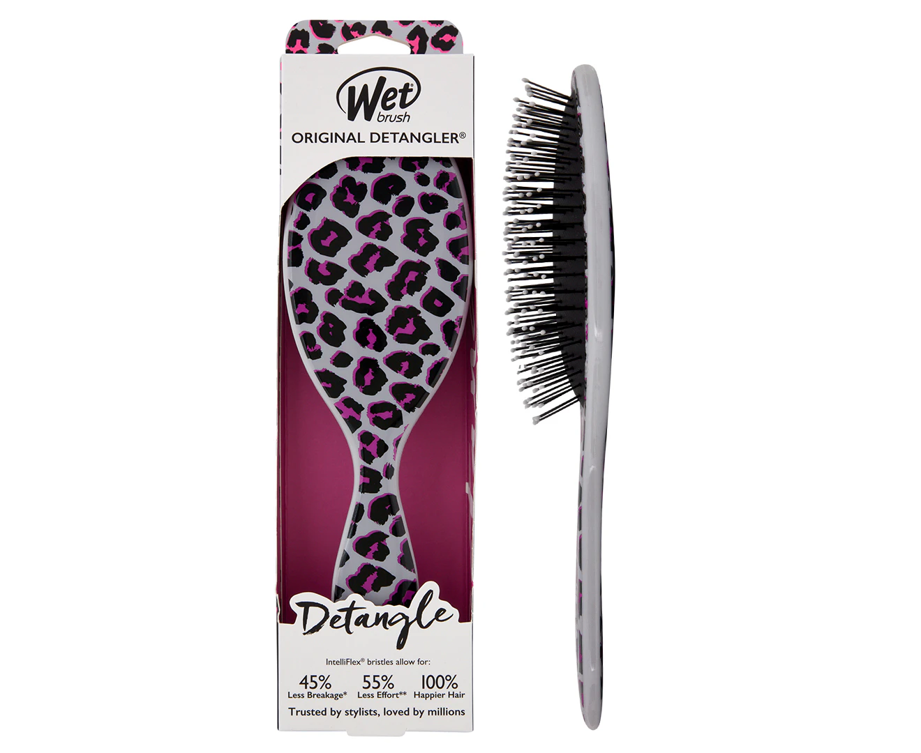 Wet Brush Original Detangler Safari  # Tiger 1pc