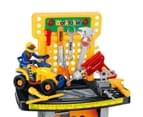 Toolbox Toy Set Construction Kit Children Engineer Simulation Repair Pretend Play 45 Pcs. 3