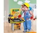 Toolbox Toy Set Construction Kit Children Engineer Simulation Repair Pretend Play 45 Pcs. 5