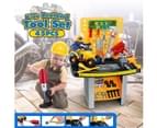 Toolbox Toy Set Construction Kit Children Engineer Simulation Repair Pretend Play 45 Pcs. 9