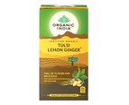 Organic India Tulsi Tea Lemon Ginger 25 Tea Bags