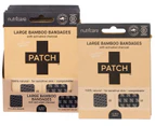 Patch Adhesive Large Bamboo Bandages Charcoal - Bites & Impurities (Carton of 5)