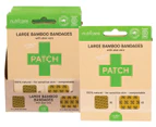 Patch Adhesive Large Bamboo Bandages Aloe Vera - Burns & Blisters (Carton of 5)