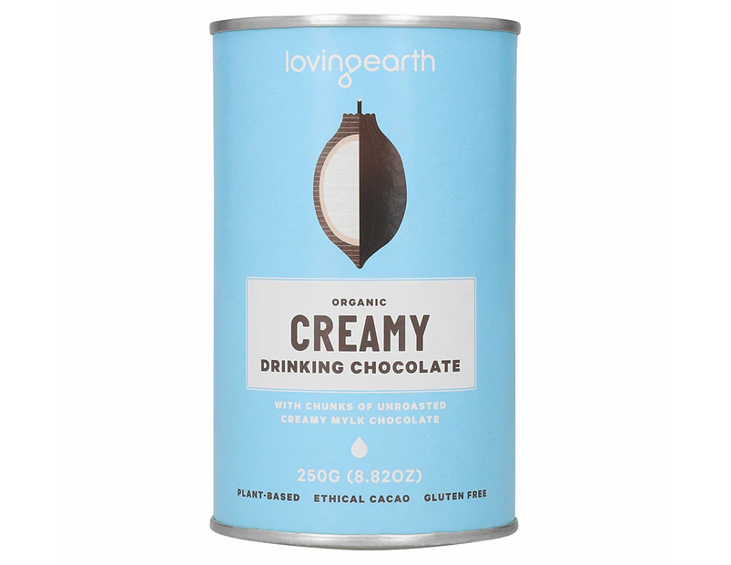 Loving Earth Organic Creamy Drinking Chocolate 250g