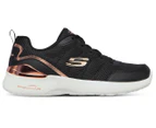 Skechers Women's Skech-Air Dynamight The Halcyon Sneakers - Black/Rose Gold