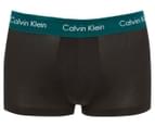 Calvin Klein Men's Cotton Stretch Low Rise Trunks 3-Pack - Black/Blue/Coral/Topaz 3