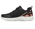 Skechers Women's Skech-Air Dynamight The Halcyon Sneakers - Black/Rose Gold