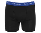 Calvin Klein Men's Cotton Classics Boxer Briefs 3-Pack - Black/Green/Heather/Blue