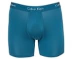 Calvin Klein Men's Microfibre Boxer Briefs 3-Pack - Splatter Print/Black/Blue 4