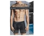 Calvin Klein Men's Microfibre Boxer Briefs 3-Pack - Splatter Print/Black/Blue 6