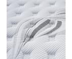 Mattress Latex Pillow Top Pocket Spring Foam Medium Firm Bed Double Queen King Single Size 28 CM 6