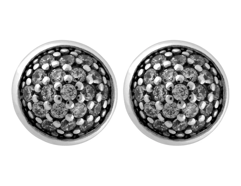 Pandora Dazzling Droplets Stud Earrings - Silver