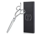 (V-Shaped Teeth) - 15cm Professional Hair Cutting Scissors Japan 440C Steel Thinning Scissor for Men/Women Cutting for Salon/Barber/Home (V-Shaped Teeth)