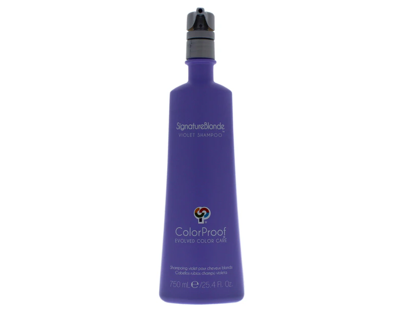 Signature Blonde Violet Shampoo by ColorProof for Unisex - 25.3 oz Shampoo