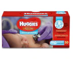 Huggies Little Snugglers Micro Preemie Nappies (8 x 30 ) Carton of 240's