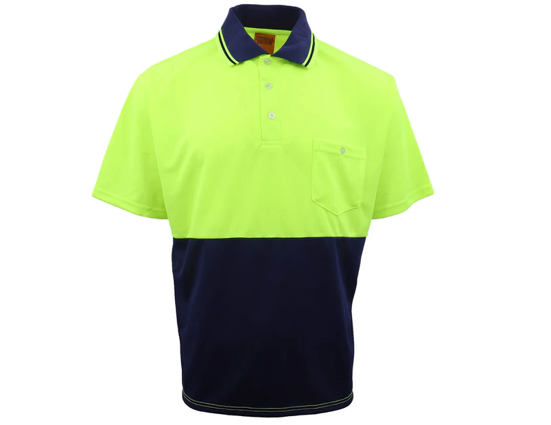 Breathable hi vis hot sale polo shirts