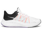 Nike Men's Winflo 8 Running Shoes - White/Metallic Silver/Black/Berry