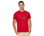 U.S. Polo Assn. Men's Camiseta Para Hombre Active Tee / T-Shirt / Tshirt - Red