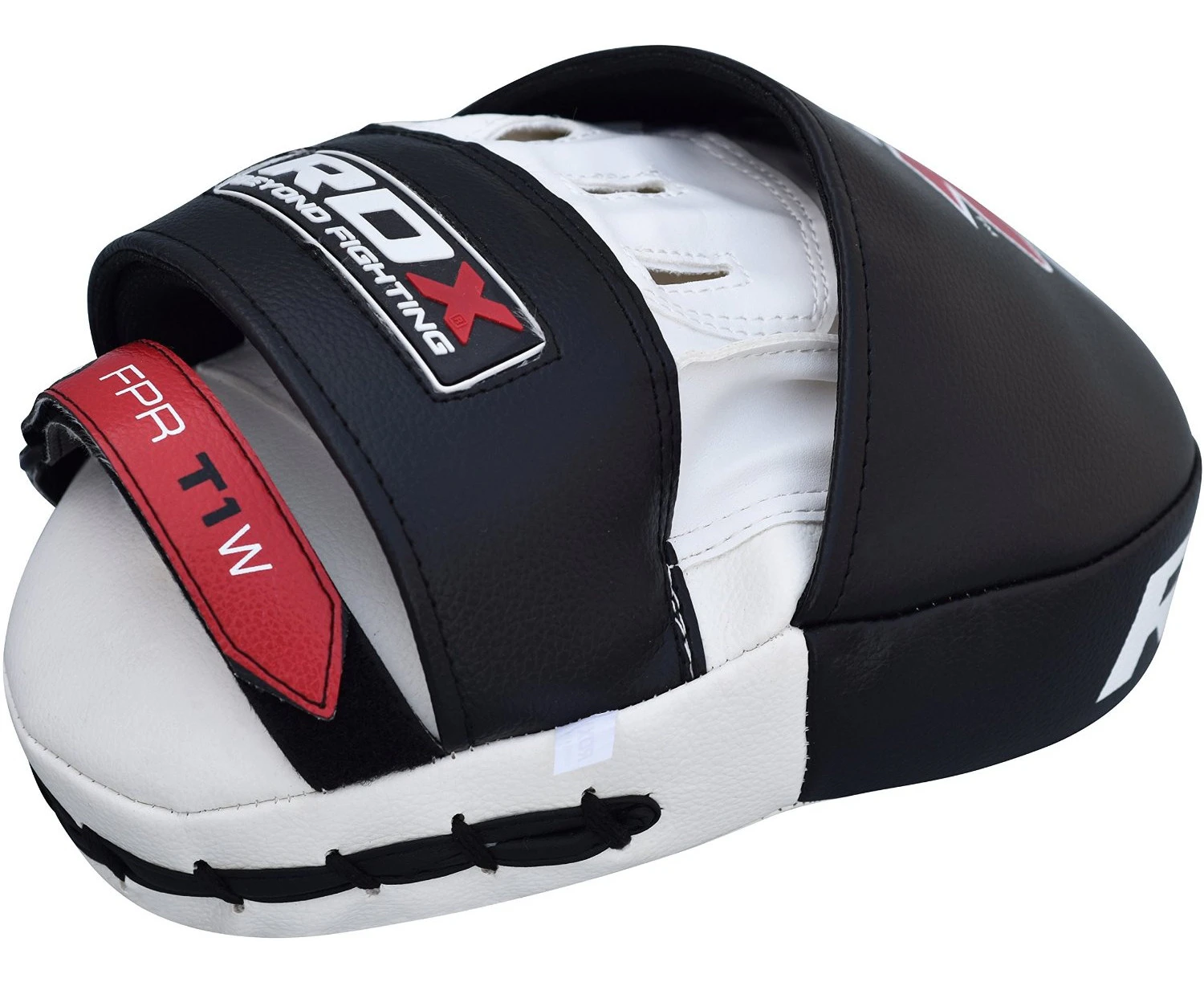 (White) - RDX Boxing Hook & Jab Pads MMA Target Focus Punching Mitts Thai Strike Kick Shield