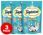 3 x Temptations Cat Treats Tempting Tuna 85g