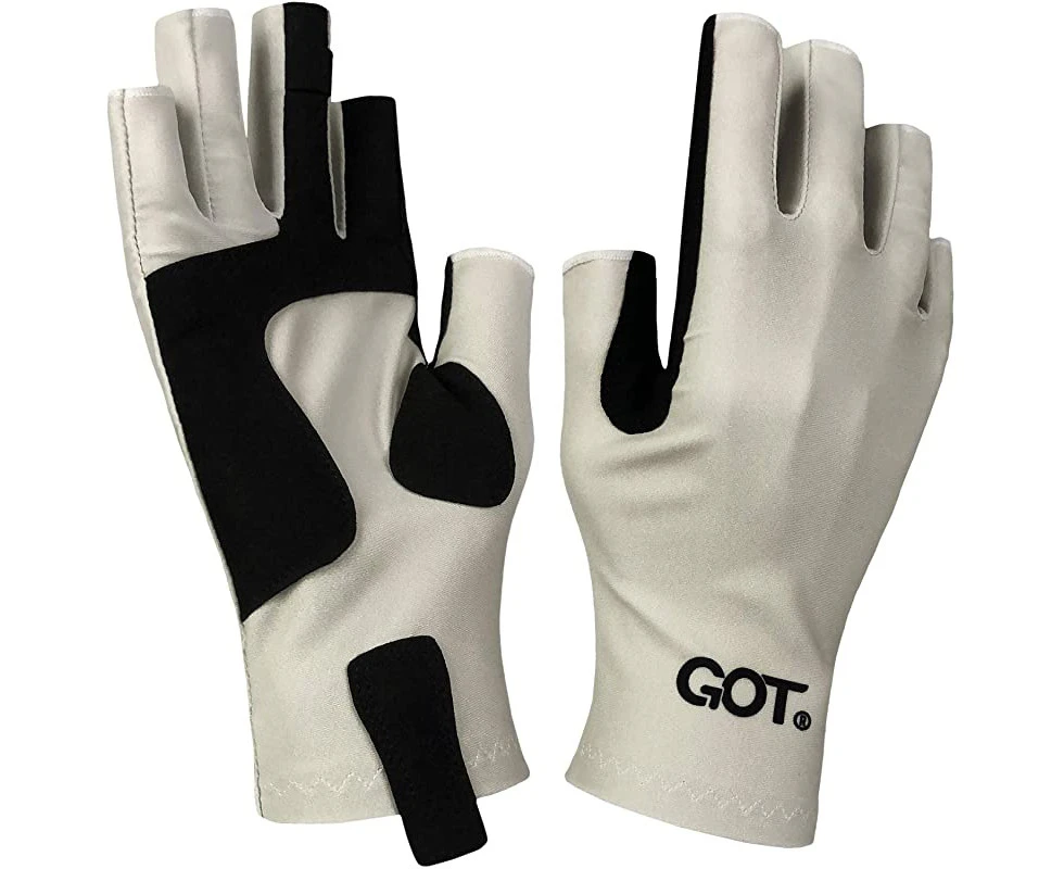 Summer Outdoor Sports Gloves Missing Finger Cycling Gloves Sunscreen  Fishing Gloves,I