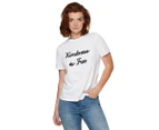 SASS Women's Lou Tee / T-Shirt / Tshirt - White