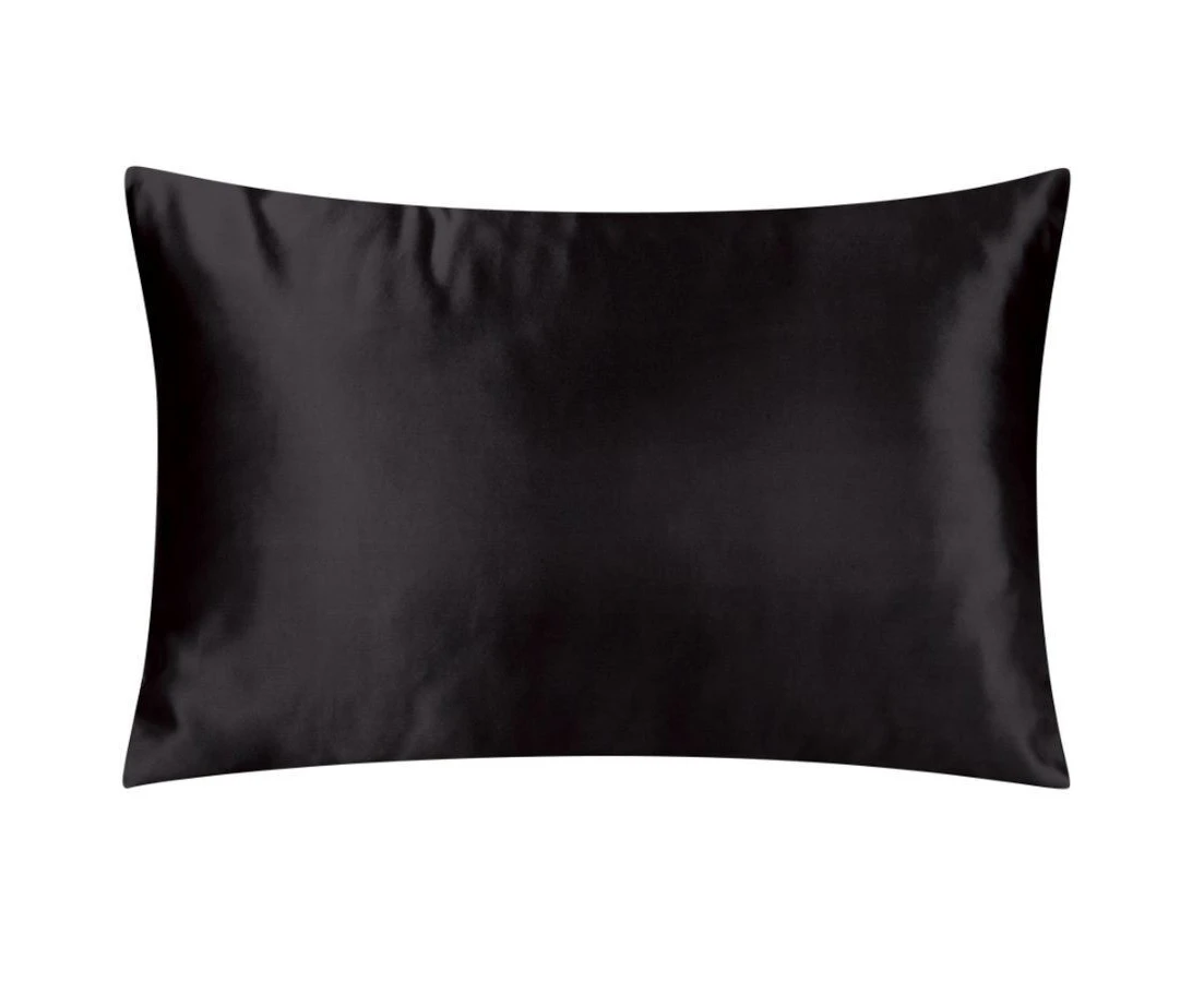 Satin Pillowcase Black