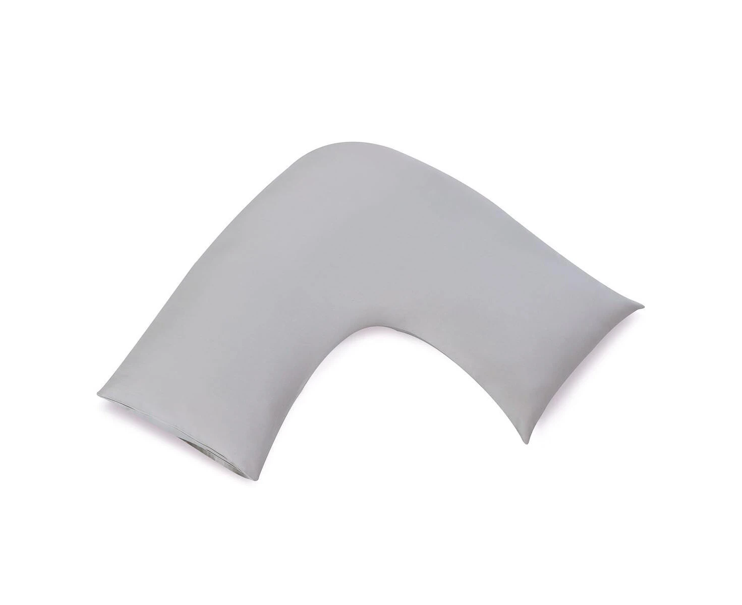 400 Thread Count Silver U-shaped Pillowcase