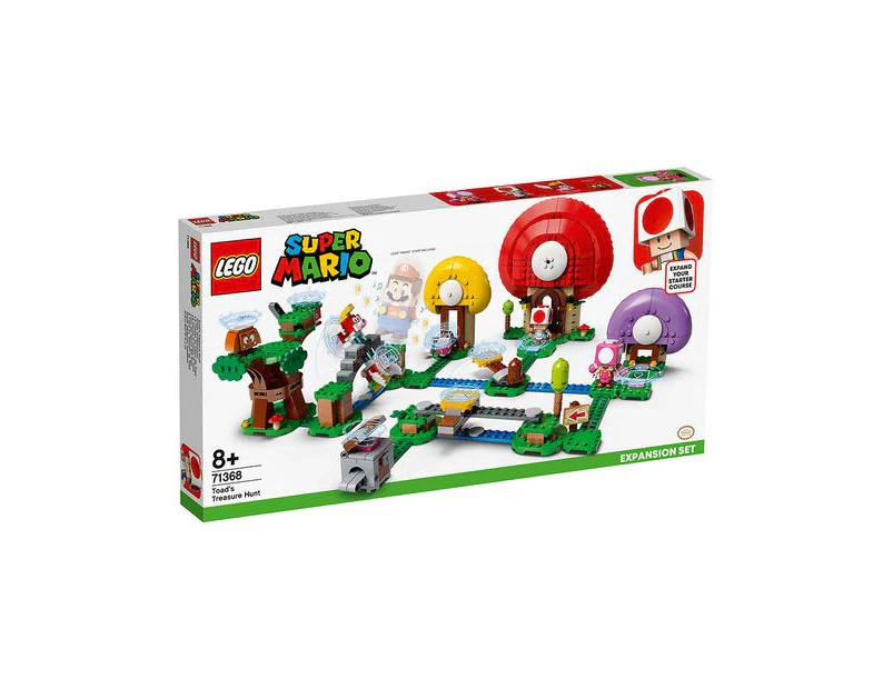 LEGO® Super Mario Toad's Treasure Hunt Expansion Set 71368 | Catch 