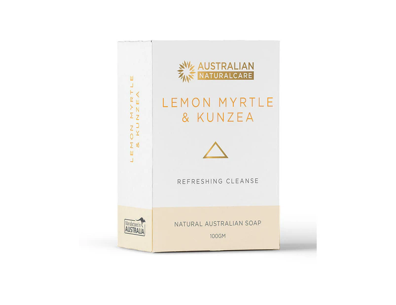 Australian NaturalCare - Lemon Myrtle & Kunzea 100gm Natural Soap