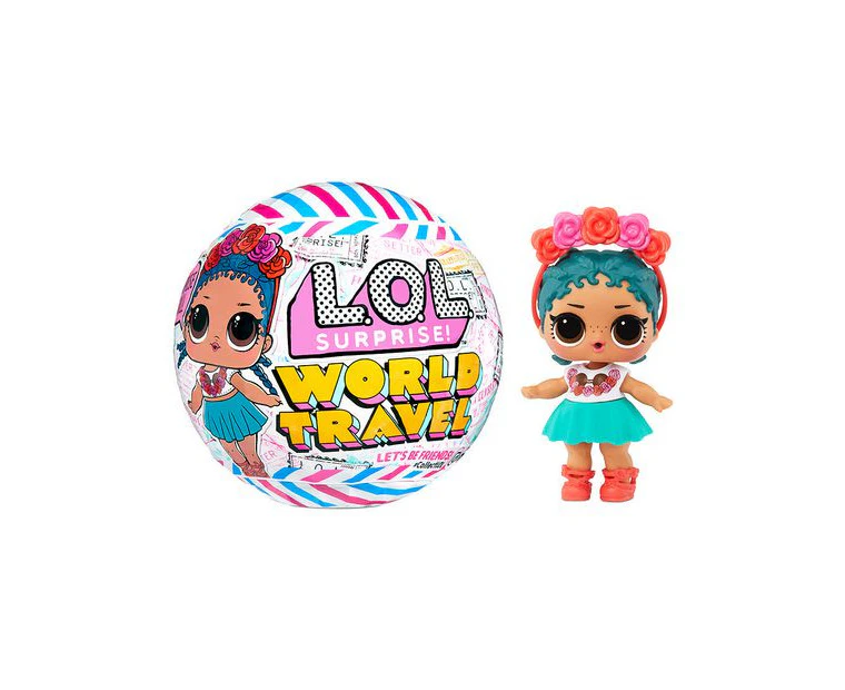 L.O.L. Surprise! World Travel Tots Mini Fashion Doll Assortment