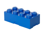 LEGO Storage Brick Blue - 8 Knob