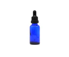 (6, Blue) - Yizhao 30ml Blue Glass Dropper Bottles for Essential Oils, with [Glass Eye Dropper],for Aromatherapy,Massage,Cosmetic Perfumes, Laboratory, Che