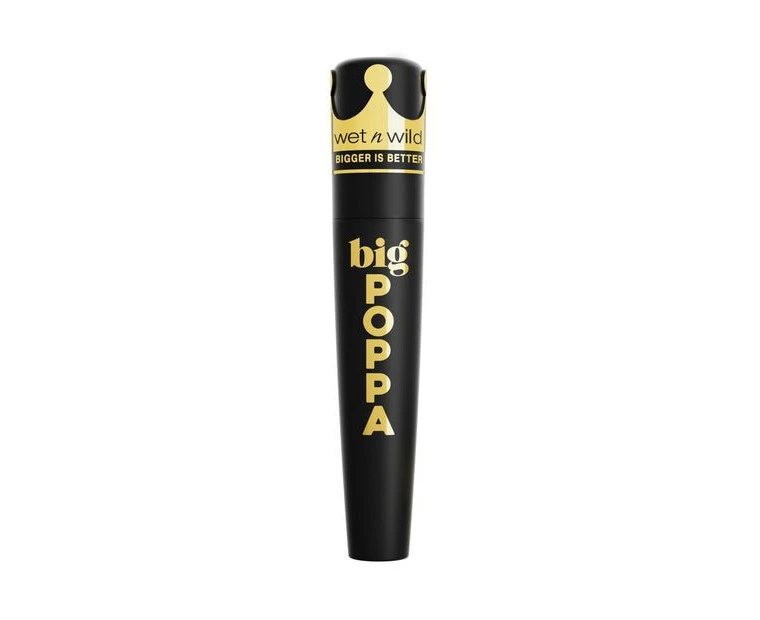 Wet N Wild Big Poppa Mascara - Blackest Black - Black