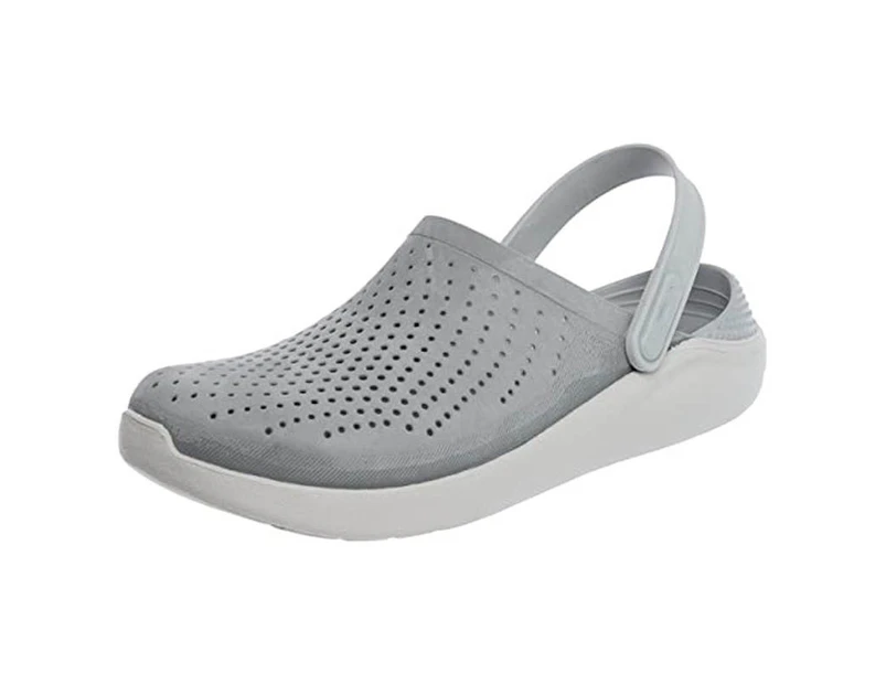 LookBook Adult Non-Slip Clog Soft-Soled Beach Shoes-Grey